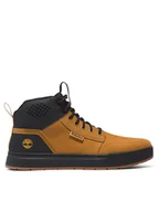 Botki męskie - Timberland Trzewiki Maple Grove Sport Mid TB0A2DC22311 Brązowy - miniaturka - grafika 1
