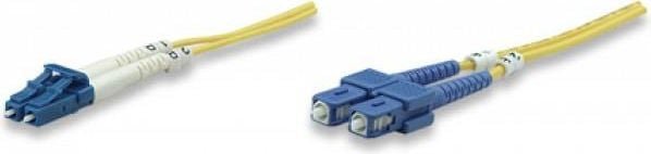 Intellinet Network Solutions Światłowód krosowy LC-SC duplex 5m 9/125 OS2 jednomodowy 303850