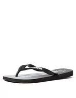 Klapki i japonki męskie - Havaianas Męskie klapki japonki Hype, Czarny czarny biały biały - 40 EU - miniaturka - grafika 1