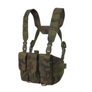 Odzież taktyczna i umundurowanie - Helikon - Kamizelka Chicom Chest Rig - PL Woodland - KK-CCR-CD-04 - miniaturka - grafika 1