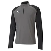 Bluzy męskie - PUMA PUMA Bluza męska Teamliga 14 Zip Top Smoked Pearl-puma White l 657236 - miniaturka - grafika 1