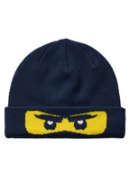 Czapki dla dzieci - LEGO Czapka Lawantony 710 22933 Granatowy - miniaturka - grafika 1