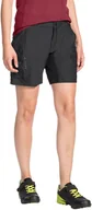 Spodnie rowerowe - Vaude VAUDE Damen Women's Trema lzini Shorts spodnie, czarny, 38 408380100380 - miniaturka - grafika 1