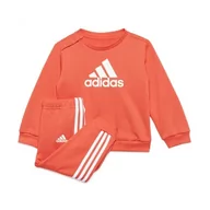 Bluzy dla chłopców - adidas BOS LOGO JOGGER FRENCH TERRY, Baby Jogger Baby, jasny czerwony/biały, - miniaturka - grafika 1