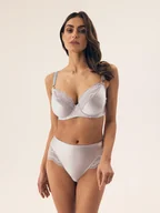 Biustonosze - Biustonosz półusztywniany Brillant Esotiq jasno-niebieski 80E - miniaturka - grafika 1