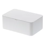 Pudła i pojemniki do przechowywania - Biały pojemnik na chusteczki nawilżane YAMAZAKI Smart - miniaturka - grafika 1