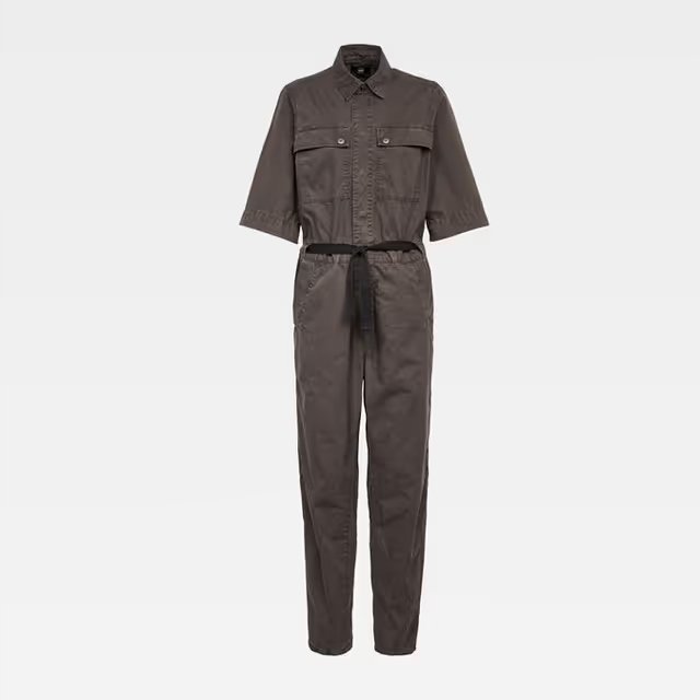 KOMBINEON G-STAR RAW DAMSKI Prosty Wiązany Rozmiar S Casual z Kieszeniami