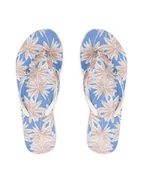 Klapki i japonki damskie - Roxy Japonki ARJL100870 Niebieski - miniaturka - grafika 1