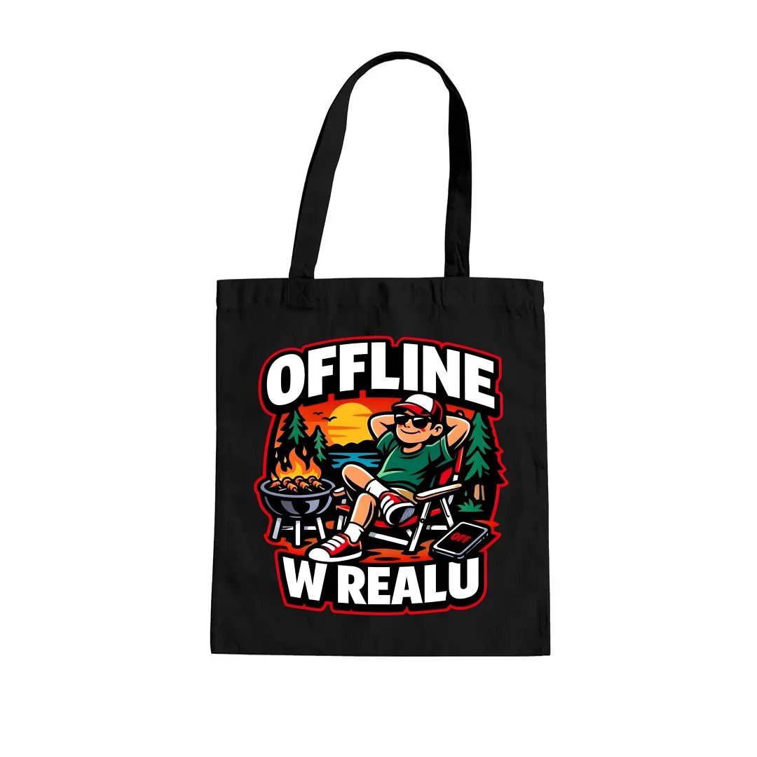Offline w realu - torba na prezent