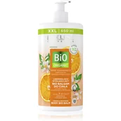 Balsamy i kremy do ciała - Eveline Cosmetics Bio Organic Ujędrniająco-wygładzjący bio balsam do ciała Pomarańcza 650ml - miniaturka - grafika 1