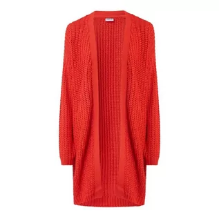 Swetry damskie - Długi kardigan z obniżonymi ramionami model Charlie - Noisy May - grafika 1