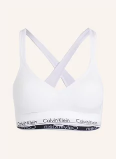 Biustonosze - Calvin Klein Biustonosz Bustier Modern Cotton weiss - grafika 1