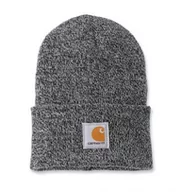 Czapki damskie - Czapka Carhartt Acrylic Watch Hat black-white - miniaturka - grafika 1