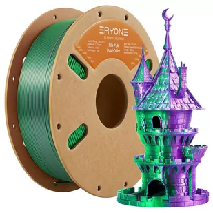 ERYONE Dual Color Silk PLA Filament 1kg - Purple - Filamenty i akcesoria do drukarek 3D - miniaturka - grafika 1