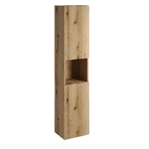Szafka łazienkowa NOVA OAK 80-03-2D dąb coast evoke - Szafki łazienkowe - miniaturka - grafika 1