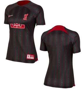 Damska Koszulka Nike Liverpool FC Lebron James x FD0629061 M - Koszulki i topy damskie - miniaturka - grafika 1