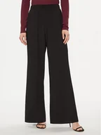 Spodnie damskie - Pieces Spodnie materiałowe 17144047 Czarny Wide Leg - miniaturka - grafika 1