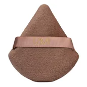 Gąbeczki do makijażu - Lami - Trójkątny welurowy puszek do pudru 1szt - miniaturka - grafika 1
