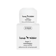 Podkłady do twarzy - Ziaja Kozie Mleko krem 1 nawilżający do twarzy cera sucha skłonna do zmarszczek 50ml - miniaturka - grafika 1