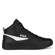 Sneakersy męskie - Sneakersy Fila LEVANTO MID FFM0331-83036 Czarny - miniaturka - grafika 1