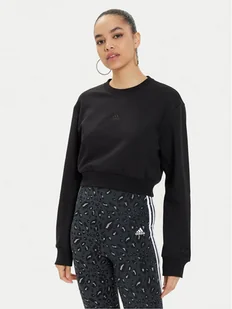 adidas Bluza ALL SZN Fleece IW1225 Czarny Regular Fit - Bluzy damskie - miniaturka - grafika 1