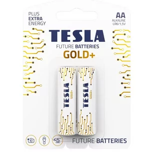 Bateria alk. LR6 TESLA GOLD+ B2 1,5V - Baterie i akcesoria - miniaturka - grafika 1