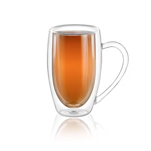 WILMAX Termo Kubek szklany podwójne ścianki 250 ml WL-888739/A - Kubki WILMAX Termo Kubek szklany podwójne ścianki 250 ml WL-888739/A - Kubki - miniaturka - grafika 1