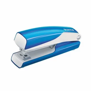 Leitz Zszywacz 5502 WOW metalowy - niebieski - Zszywacze tapicerskie - miniaturka - grafika 1