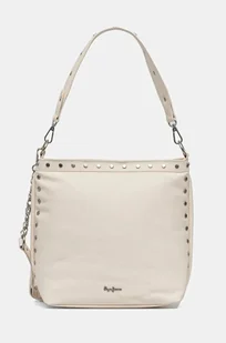 Pepe Jeans torebka CASSIDY MAI kolor beżowy PL031651 - Torebki damskie - miniaturka - grafika 1