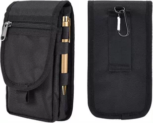 Holster kabura do paska potrójna uniwersalne etui na telefon do 7.2 cala (rozm. XXL) - Akcesoria do słuchawek - miniaturka - grafika 1