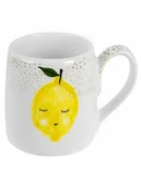 Sztućce dla dzieci - The Wild Hug Kubek "Lemmon" w kolorze biało-żółtym - wys. 9 cm - miniaturka - grafika 1