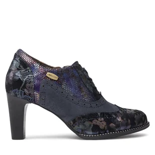 Półbuty Laura Vita Alcbaneo 162 Granatowy - Półbuty damskie - miniaturka - grafika 1