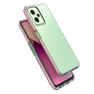 Spring Case etui Realme C35 silikonowy pokrowiec z ramką czarne - Etui i futerały do telefonów - miniaturka - grafika 4