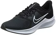 Trampki męskie - Nike Downshifter 11, Trampki męskie, Czarny Black White Dk Smoke Grey, 44.5 EU - miniaturka - grafika 1