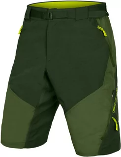 Spodenki rowerowe - Endura Hummvee II Shorts with Liner Men, olive green M 2021 Szorty E8064GO/4 - grafika 1