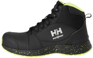 Shoes HELLY HANSEN Barcode MXR Mid S3S, black/yellow 41 - Buty trekkingowe męskie - miniaturka - grafika 1