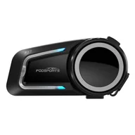 Interkomy - Interkom motocyklowy Fodsports FX7 (czarny) - miniaturka - grafika 1