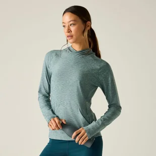 Dare 2b Bluza damska z kapturem Sprint Cty Szary, Rozmiar: 46 - Bluzy damskie - miniaturka - grafika 1