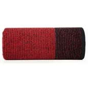 Ręczniki - Ręcznik EUROFIRANY Leon Czarno-czerwony 30 x 50 cm - miniaturka - grafika 1