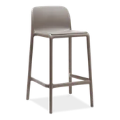 Taborety i hokery - Nardi Stołek barowy Faro mini beżowy - miniaturka - grafika 1