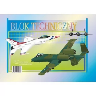 Protos Blok Techniczny A4 (10 kartek) - Szkolne artykuły papiernicze - miniaturka - grafika 2