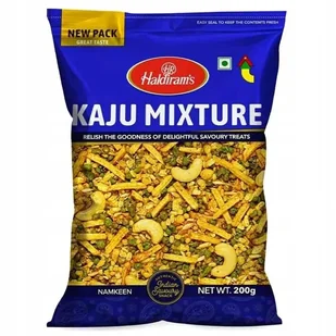 Indyjska przekąska Kaju Mixture Haldiram's 200g - Chipsy - miniaturka - grafika 1