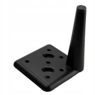 Meble modułowe i akcesoria - Nóżka do mebli Szpilka czarny mat 13 cm noga do sofy narożnika komody - miniaturka - grafika 1