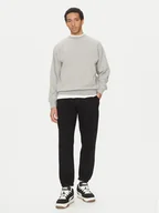 Spodnie sportowe męskie - Vans Spodnie dresowe Core Basic VN000HQ2 Czarny Loose Fit - miniaturka - grafika 1