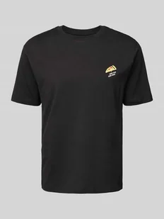 T-shirt o luźnym kroju z okrągłym dekoltem - Koszulki męskie - miniaturka - grafika 1