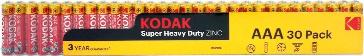 Kodak Baterie Kodak AAA R3 - małe paluszki 30szt.