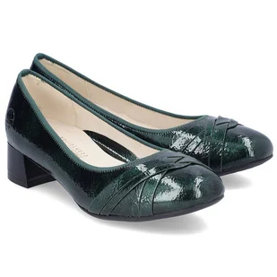 Czółenka damskie Rieker 45068-54 GREEN R.40 - Czółenka - miniaturka - grafika 1