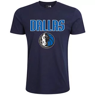 Bluzy męskie - New Era New Era Dallas Mavericks męska bluza z kapturem niebieski grantowy M NE11546154.00004 - grafika 1