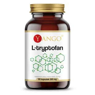 Yango Yango L-tryptofan 260 mgg 90 k spokojny sen - Suplementy naturalne - miniaturka - grafika 1