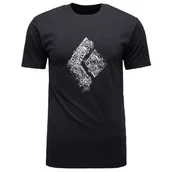 Koszulki sportowe męskie - Koszulka męska Black Diamond M Engineered Diamond Ss Tee Rozmiar: L / Kolor: czarny - miniaturka - grafika 1
